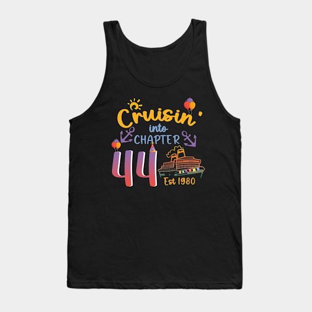 Birthday Cruisin' Crew Tee Matching Birthday Cruise outfit Birthday Crew Tee Family Cruise Tee Birthday Party Gift copy Tank Top by inksplashcreations